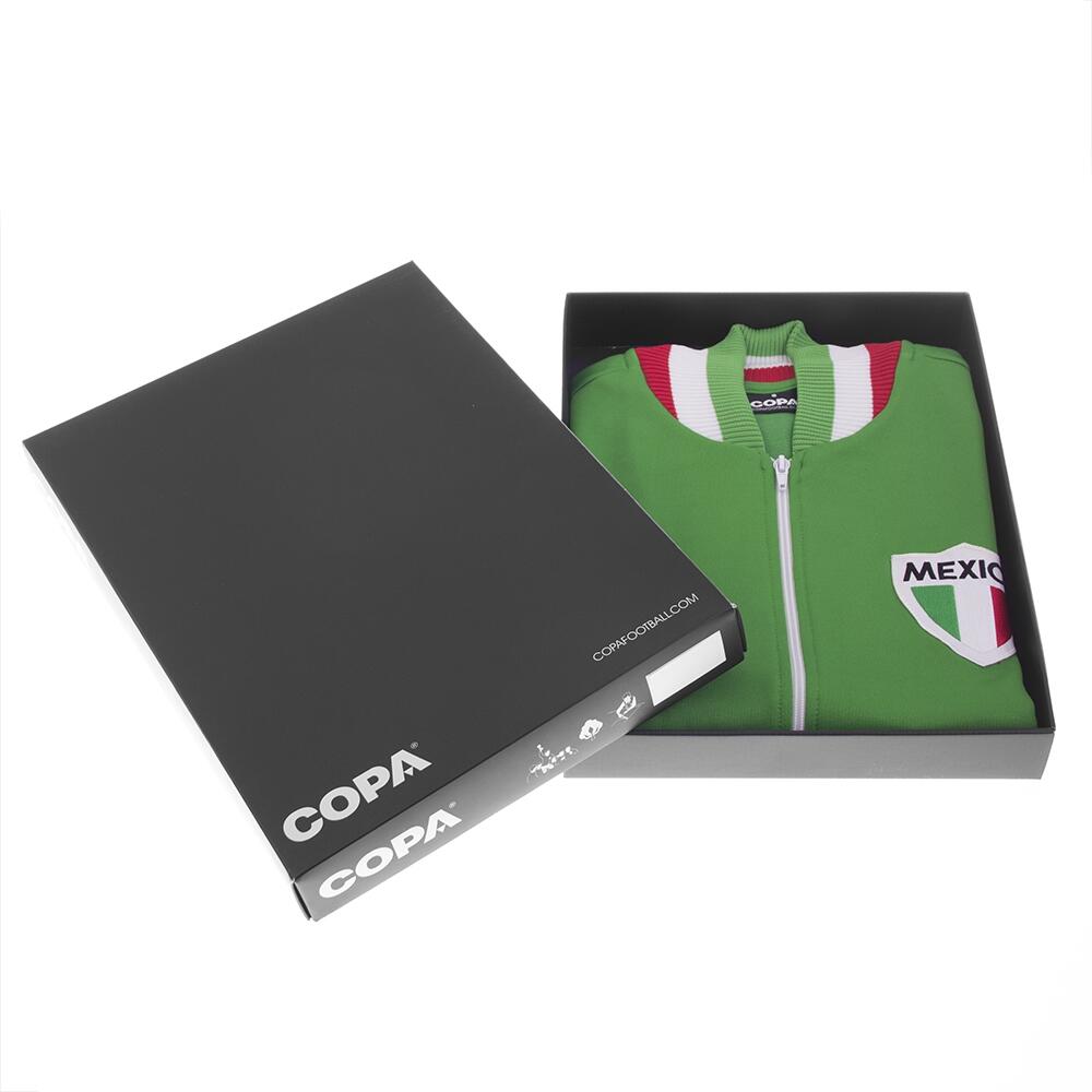 México años 70 - Chaqueta de fútbol retro - Verde – COPA Football 6/6