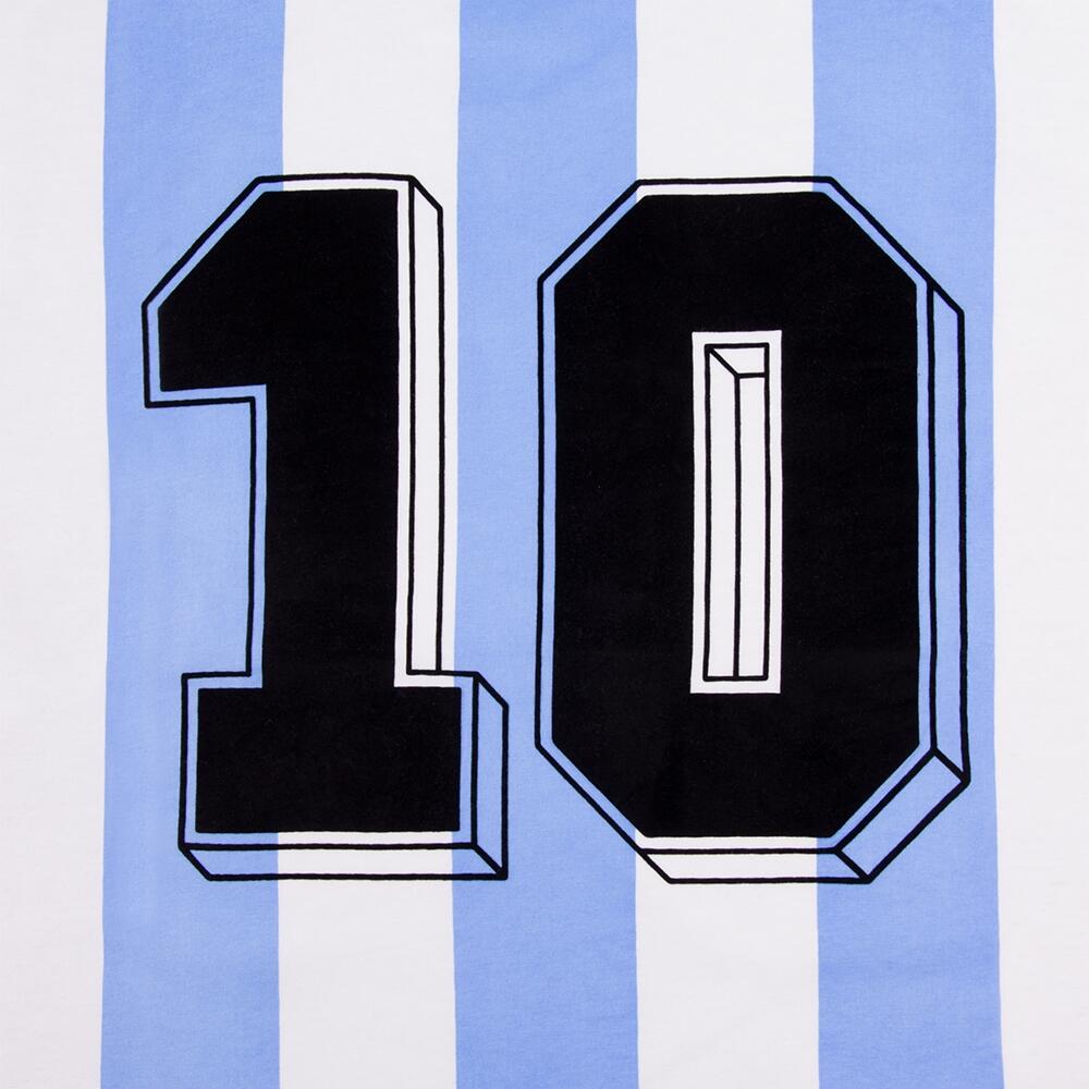 T-Shirt - Adulto - Número 10 Argentina - Branco 3/5