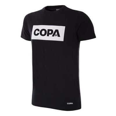 T-shirt - heren - copa box logo - korte mouw - zwart