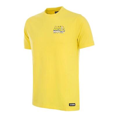 camiseta Brasil 2002 World Champions estilo retro