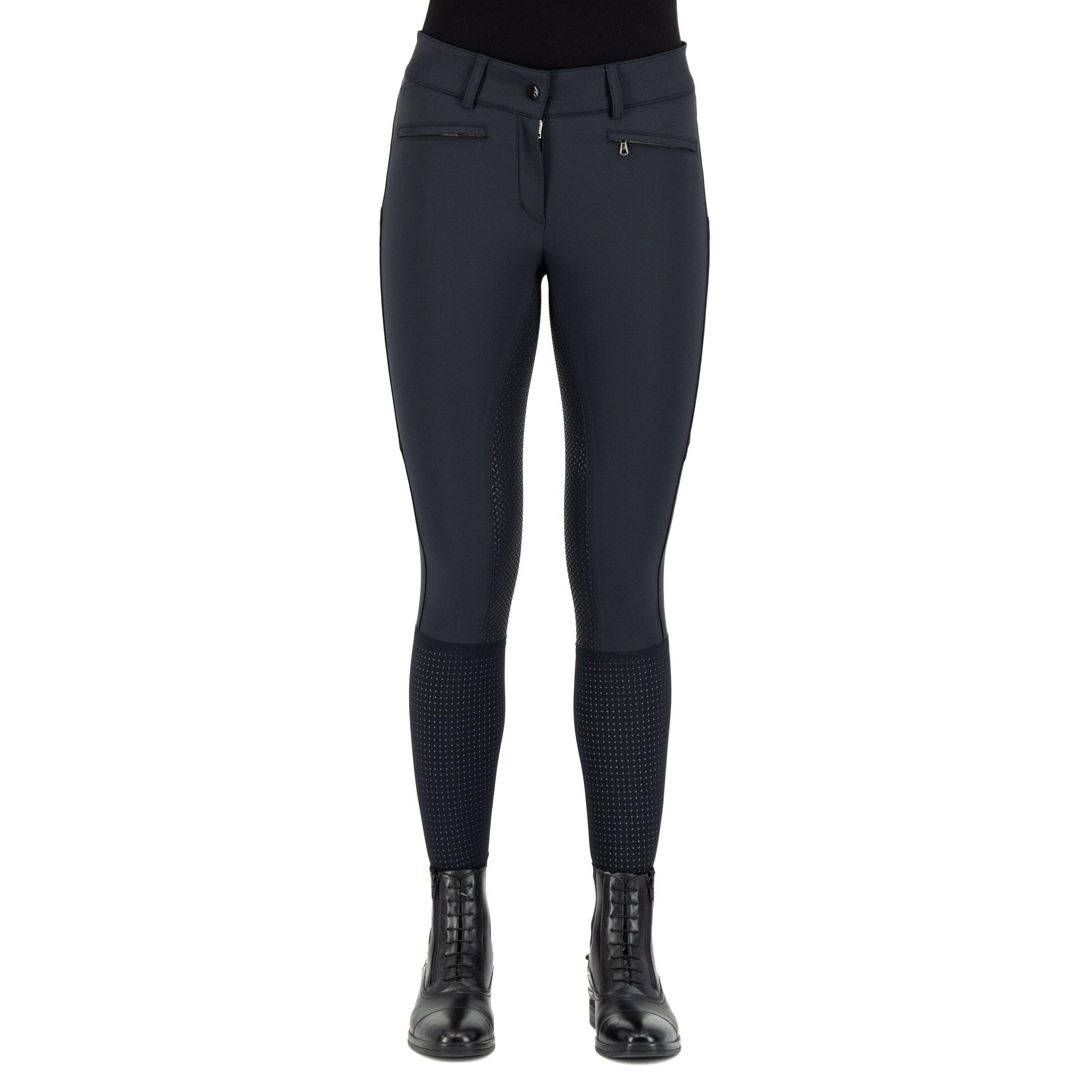 Pantaloni da equitazione full grip da donna Euro-Star Airflow