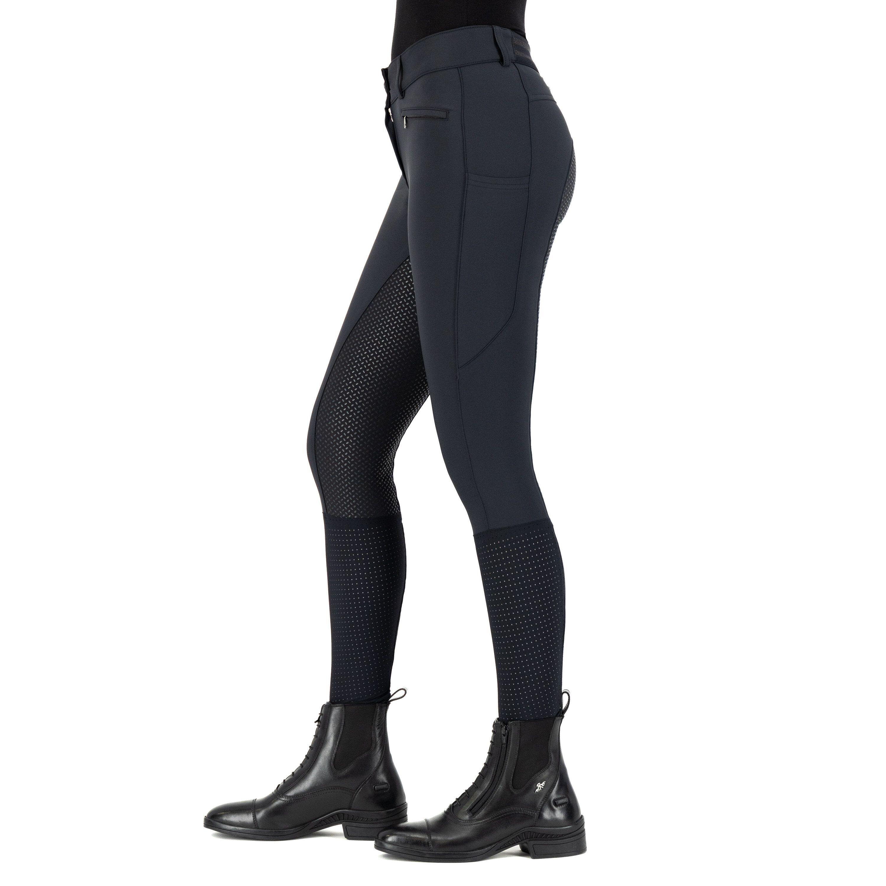 Pantaloni da equitazione full grip da donna Euro-Star Airflow