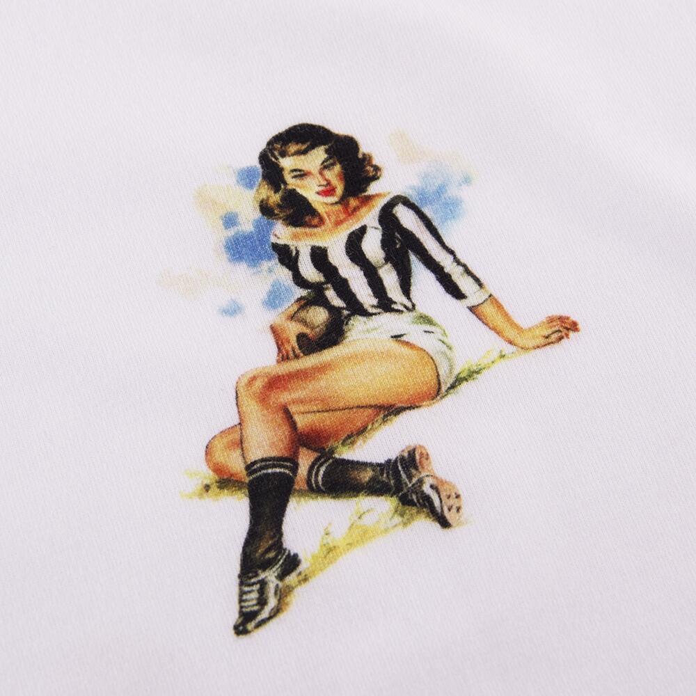 T-shirt - Heren - Calcio Donna - Korte mouw - Wit 4/7
