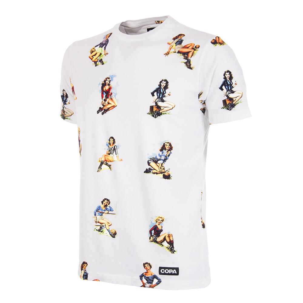COPA FOOTBALL T-shirt - Heren - Calcio Donna - Korte mouw - Wit
