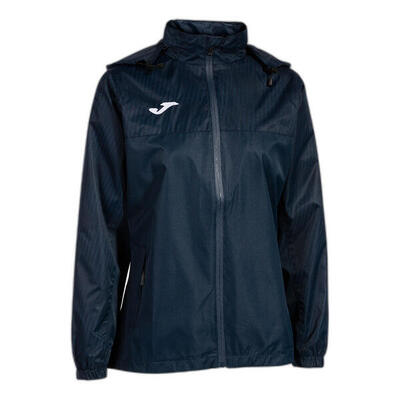 Vrouwelijke waterdichte zip-up jas met capuchon joma montreal