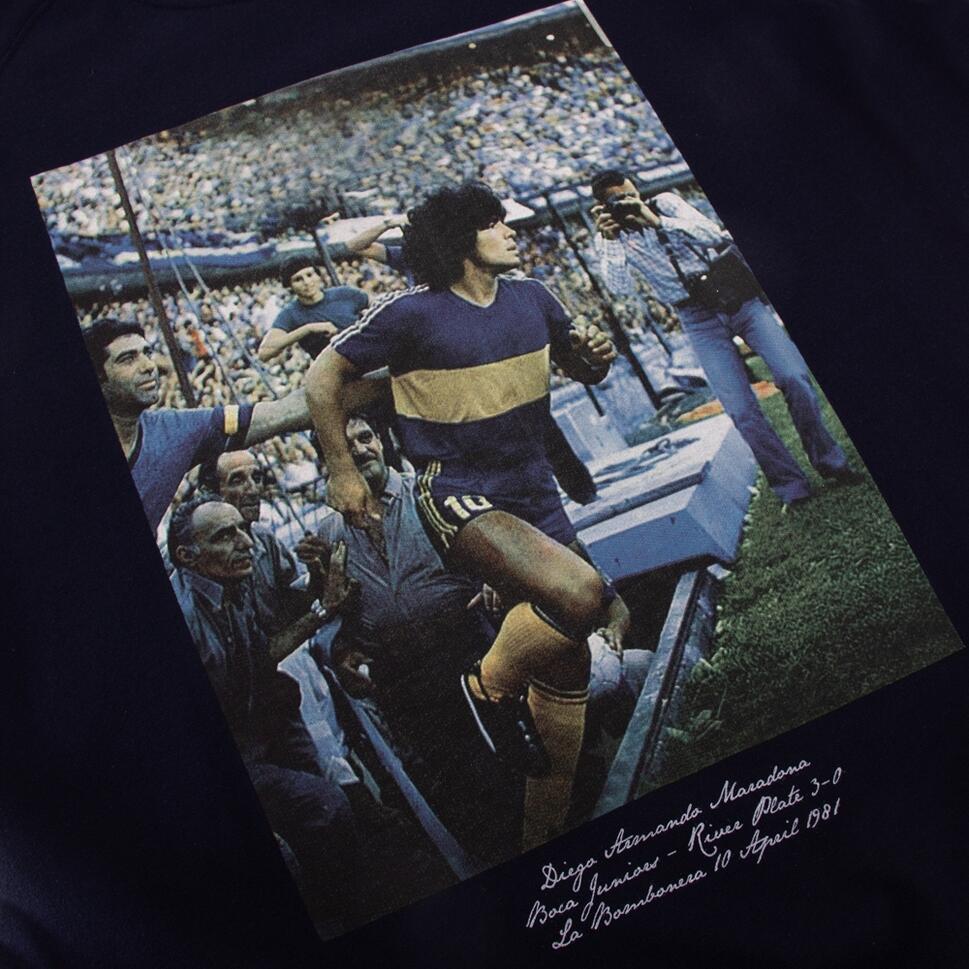 Bluza dla dorosłych Maradona x COPA Bombonera - Czarny