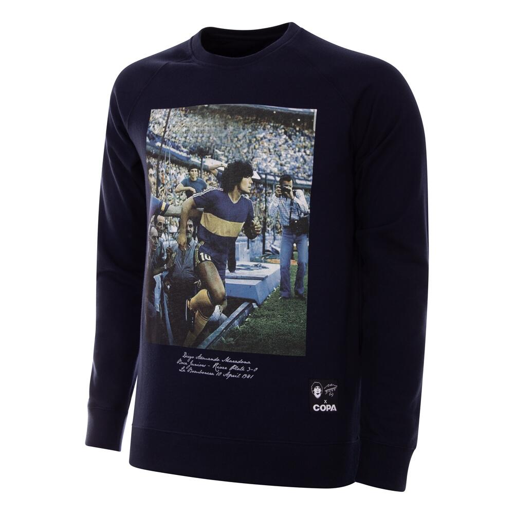Copa Football - Maradona X Copa Bombonera Pull - Sweat-shirt - Bleu - Grand - Decathlon