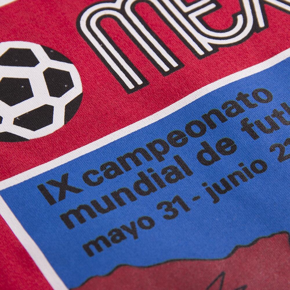 T-shirt - Uomo - Panini FIFA Coppa del Mondo 1970 Messico - Rosso 3/6