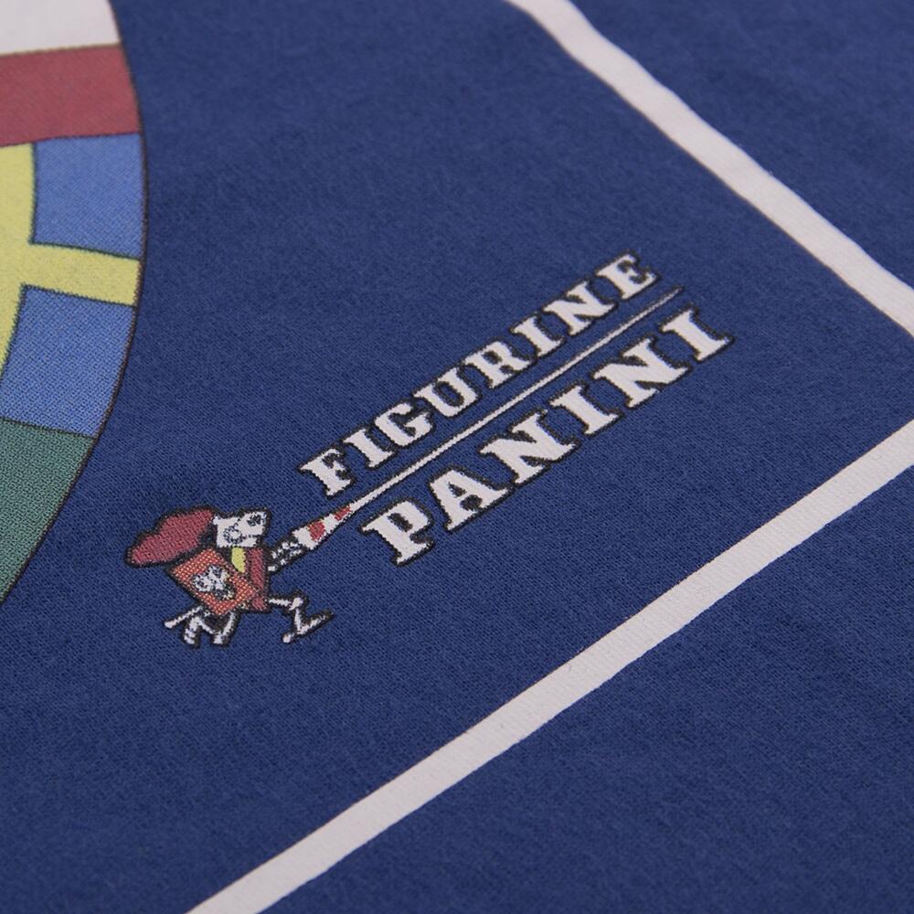 T-shirt - Heren - Panini FIFA Argentinië 1978 WK - Korte mouw - Blauw 5/6