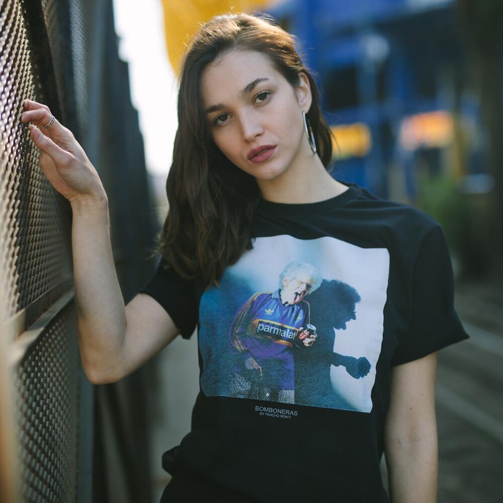 Camiseta - Hombre - Bomboneras - Manga Corta - Negro 2/7