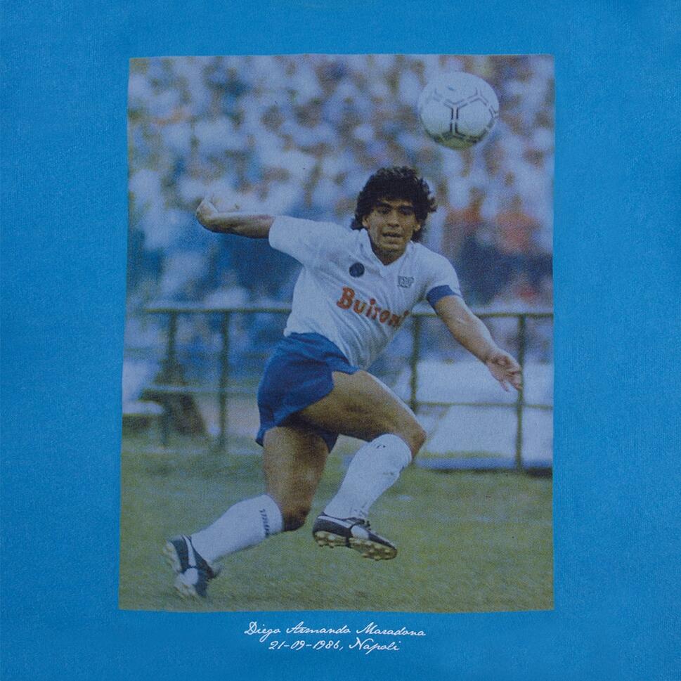 Koszulka dla dorosłych - Maradona x COPA Nápoles Visitante - Niebieski