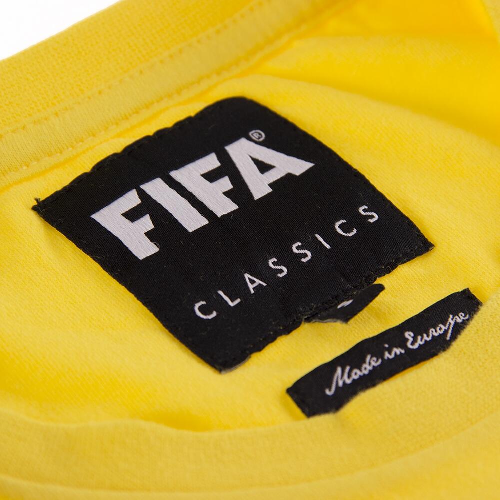 T-Shirt - Adulto - Emblema Campeonato do Mundo Brasil 1950 - Amarelo 5/6
