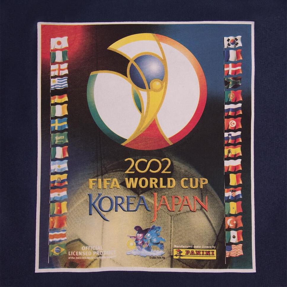 T-Shirt Panini FIFA Campeonato do Mundo Coreia do Sul/Japão 2002