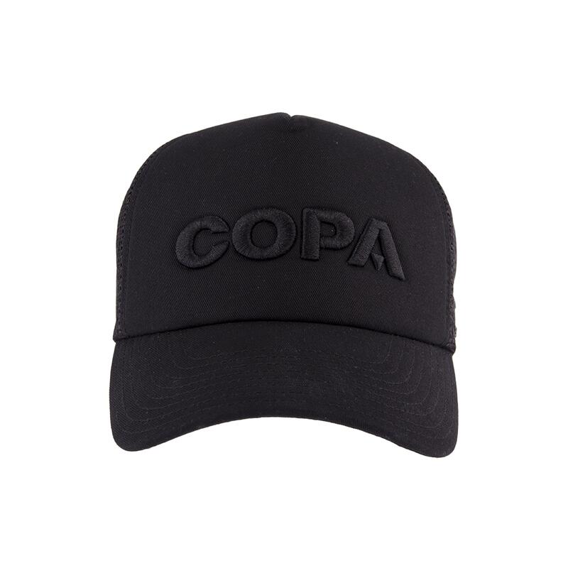 COPA 3D Black Logo Casquette Trucker