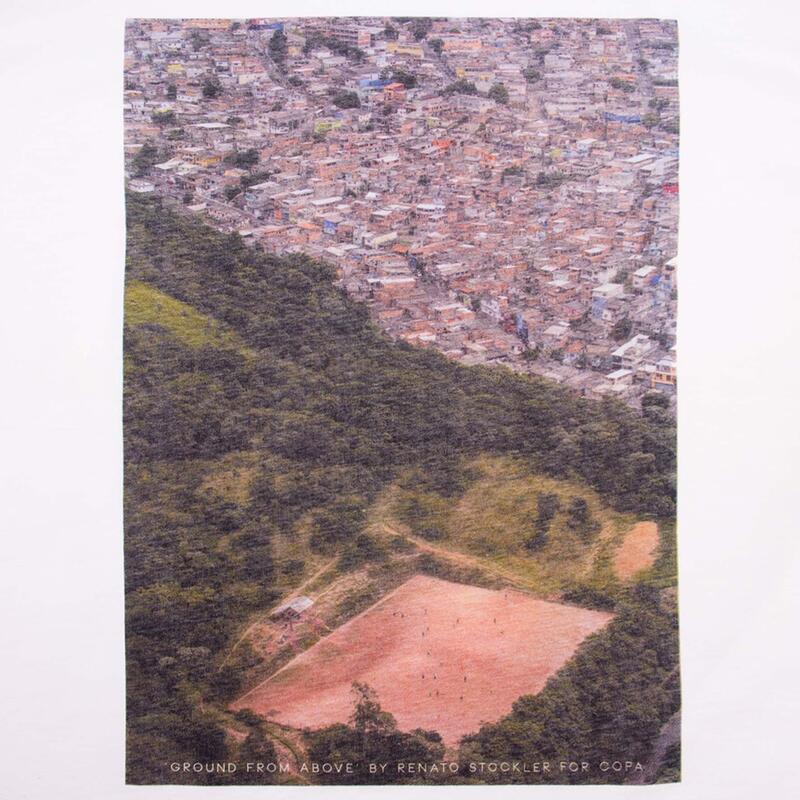 T-shirt Copa Football Ground from above
