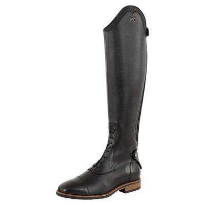 Leren rijlaarzen met brede kuit br equitation firenze