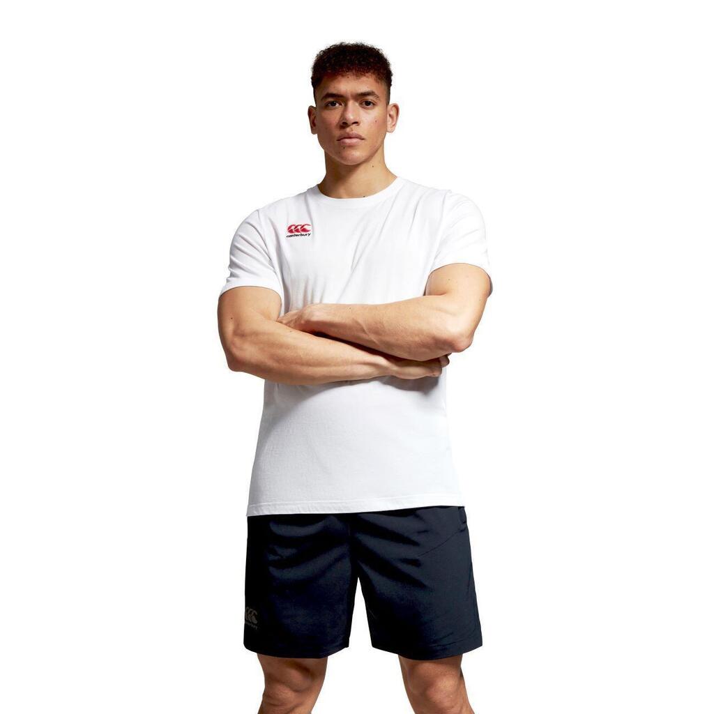 Cotton T-shirt with small logo Canterbury