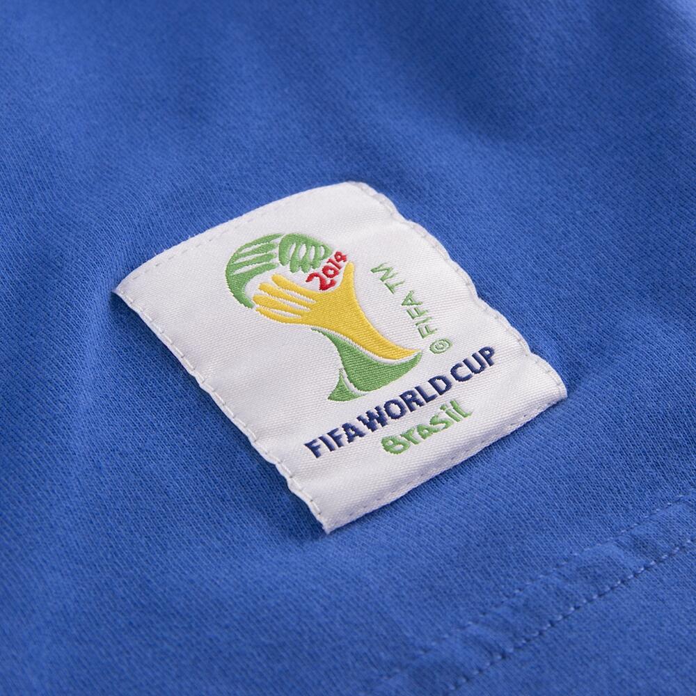 T-Shirt - Adulto - Poster Campeonato do Mundo Brasil 2014 - Azul 5/7