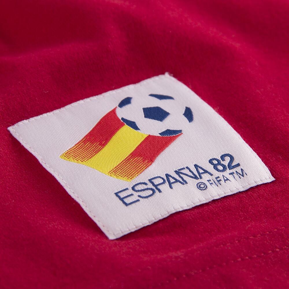T-Shirt - Adulto - Mascote Campeonato do Mundo Espanha 1982 - Vermelho 5/7
