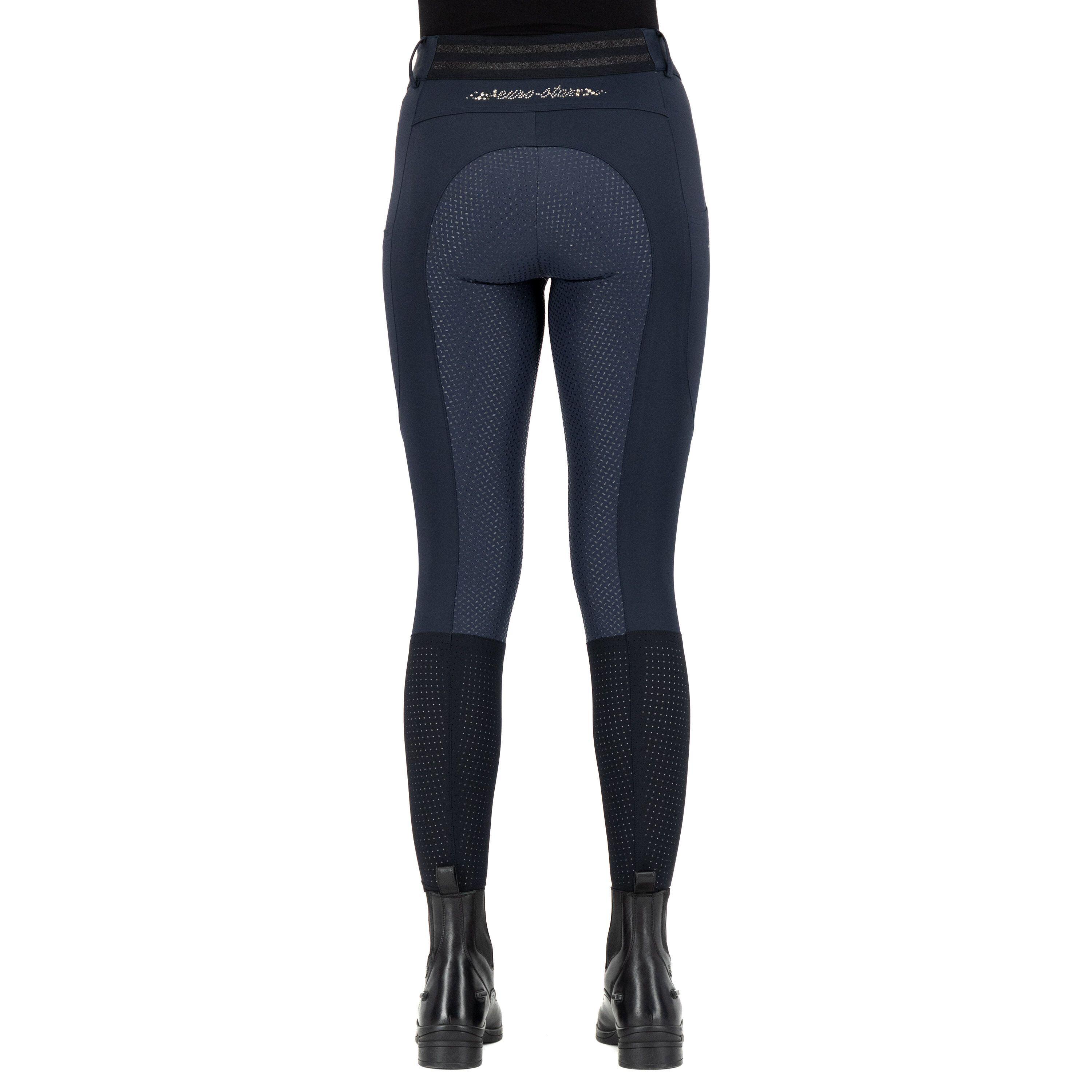 Pantaloni da equitazione full grip da donna Euro-Star Airflow 2/4