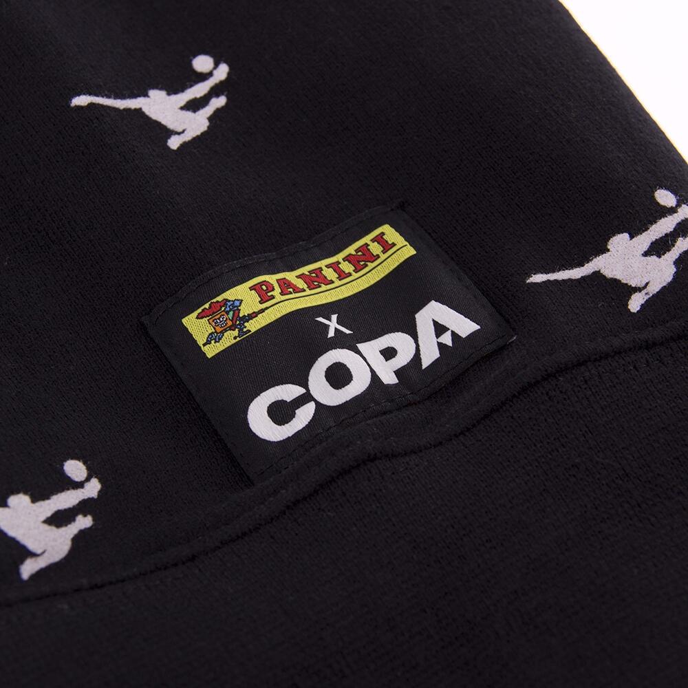 Felpa girocollo - Uomo - Stampata Panini - Nera 5/7