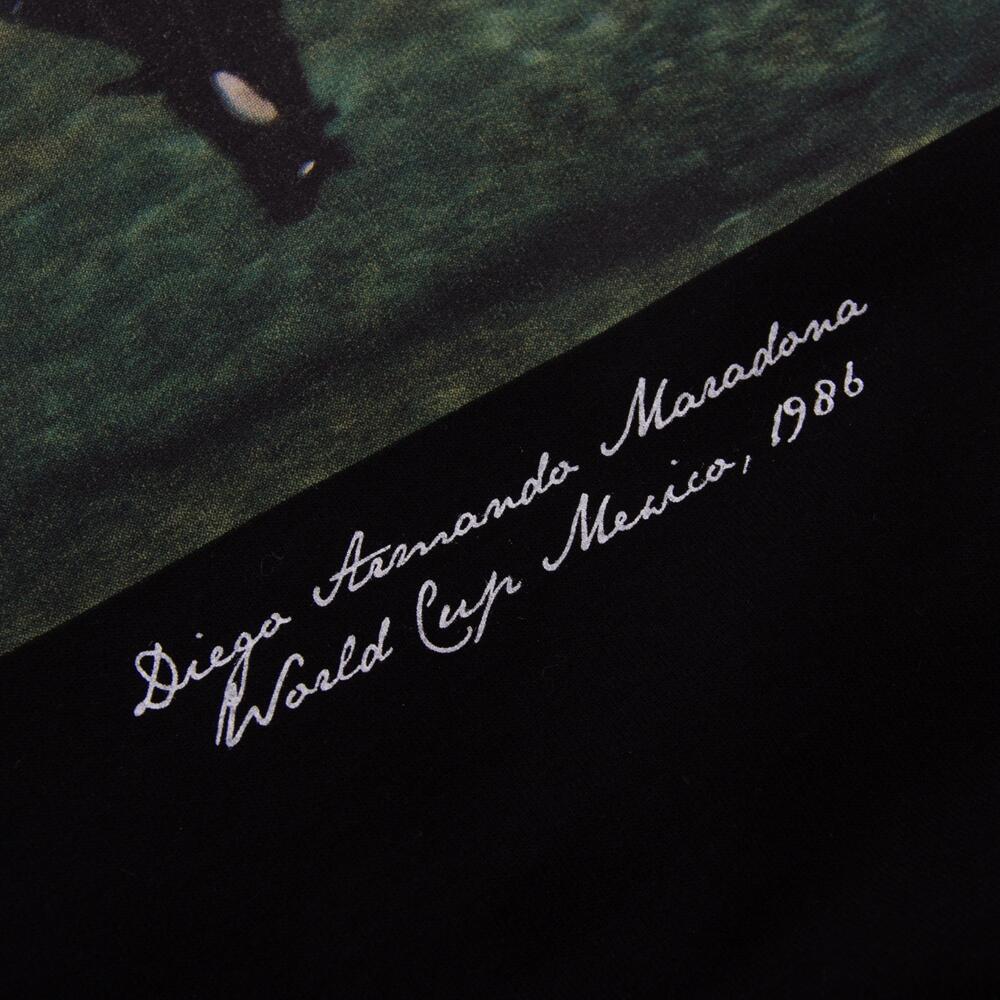 Sudadera retro de fútbol - Hombre - Maradona Copa del Mundo 1986 - Negro 5/6