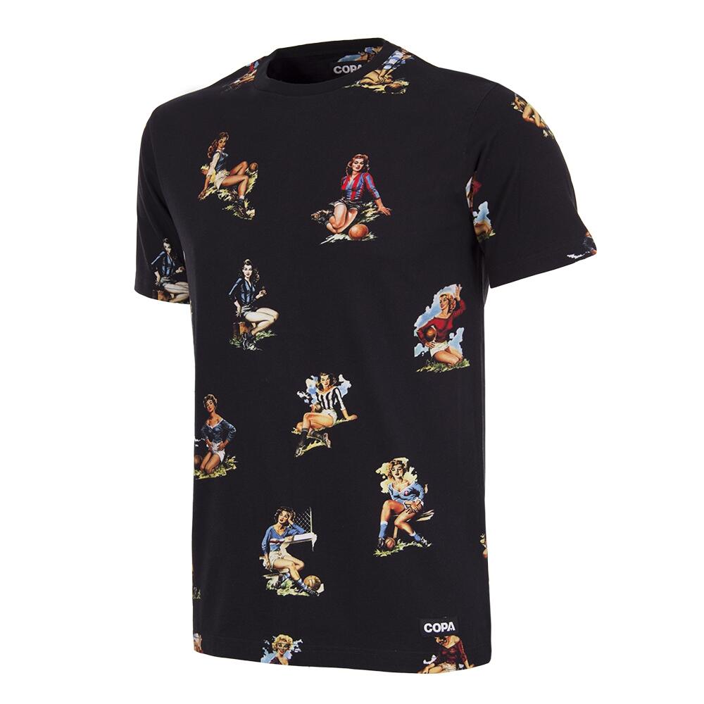 Copa Football - Calcio Donna T-shirt - Maillot Manches Courtes - Noir - 38 S - Decathlon