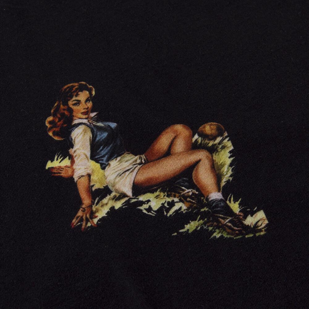 T-shirt - Heren - Calcio Donna - Korte mouw - Zwart 5/7