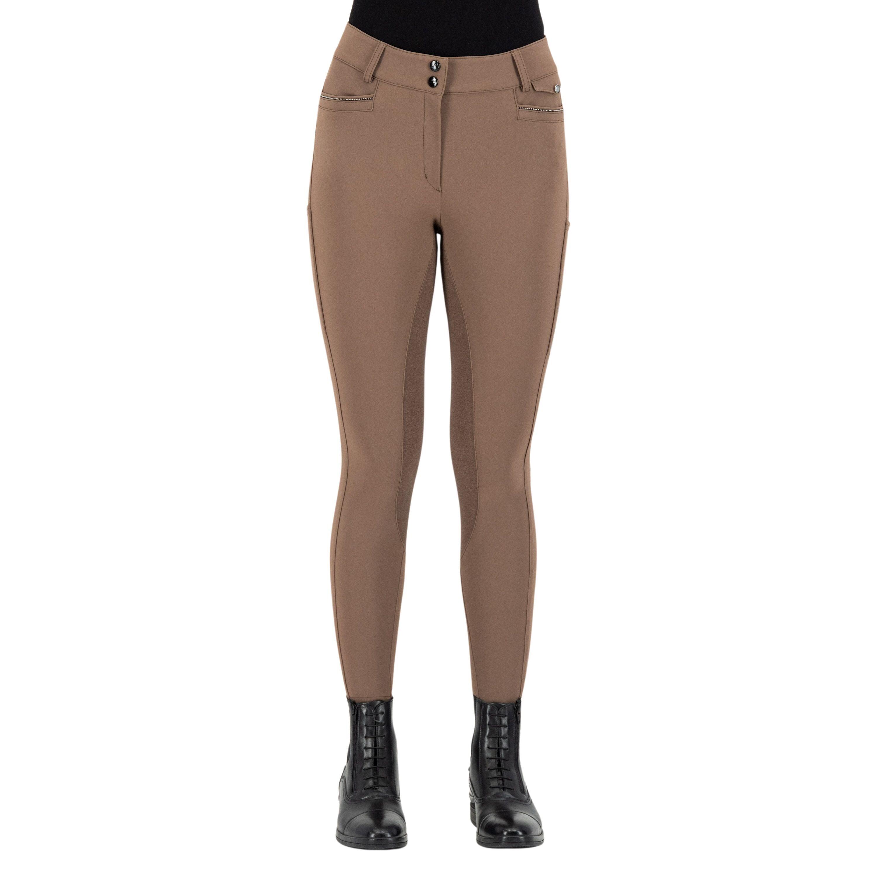 Pantaloni da equitazione full grip da donna Euro-Star Arielle