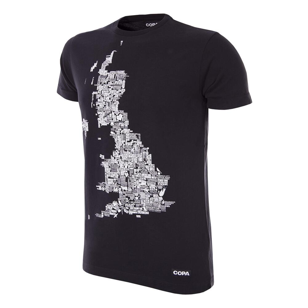 COPA FOOTBALL T-shirt - Heren - UK Grounds - Korte mouw - Zwart