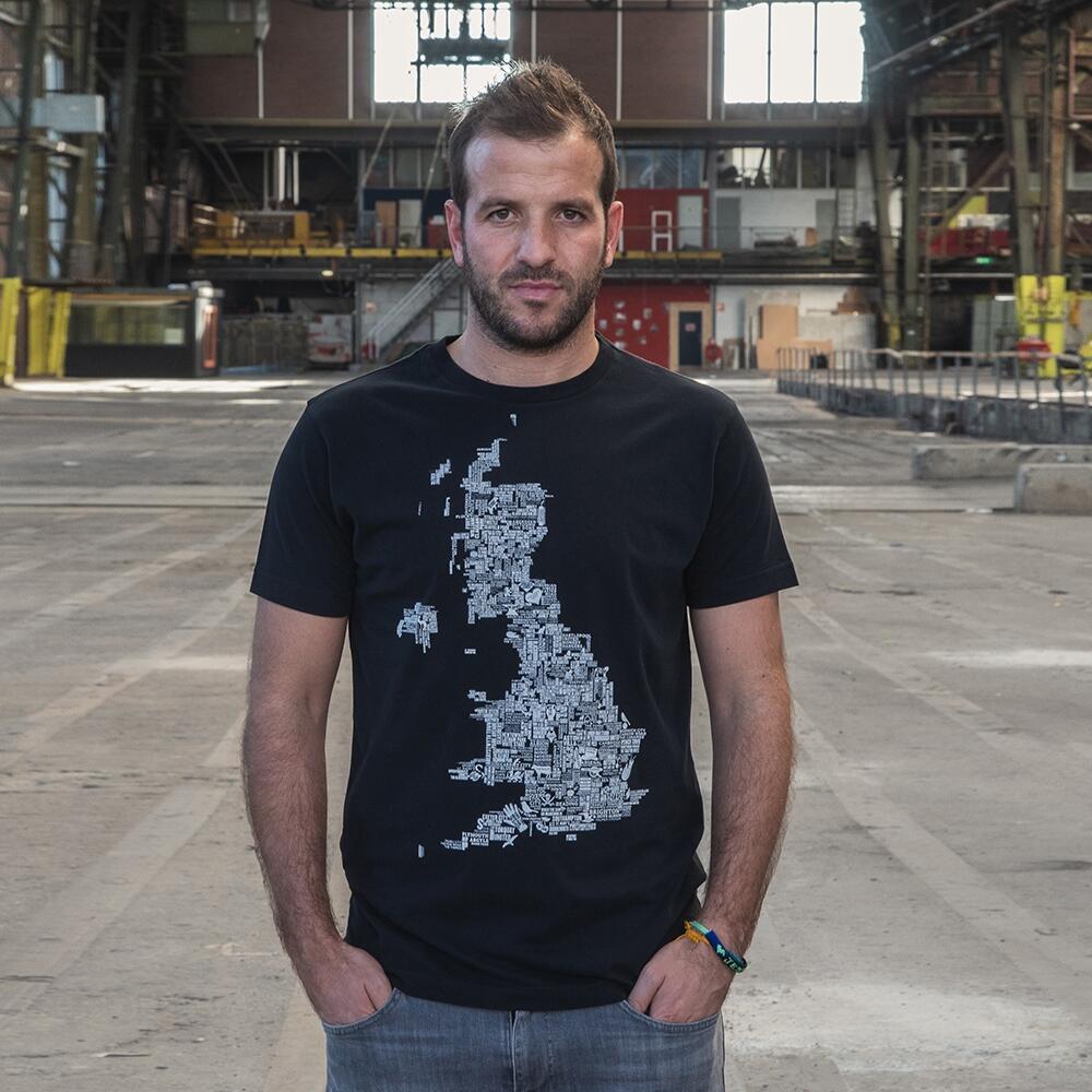 T-shirt - Heren - UK Grounds - Korte mouw - Zwart 2/6
