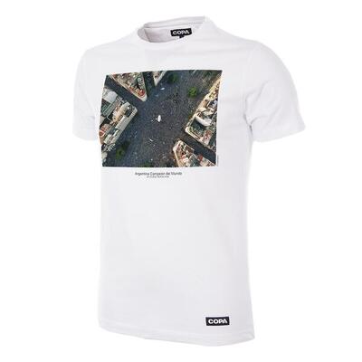T-shirt - heren - buenos aires t-shirt - korte mouw - wit