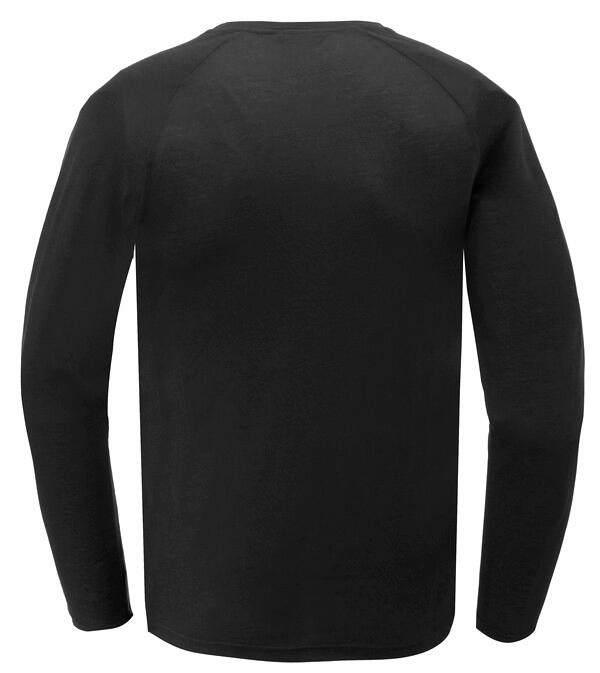 Merino-Mix Langarmshirt Arne Herren Atmungsaktiv Schnelltroknend 3/4
