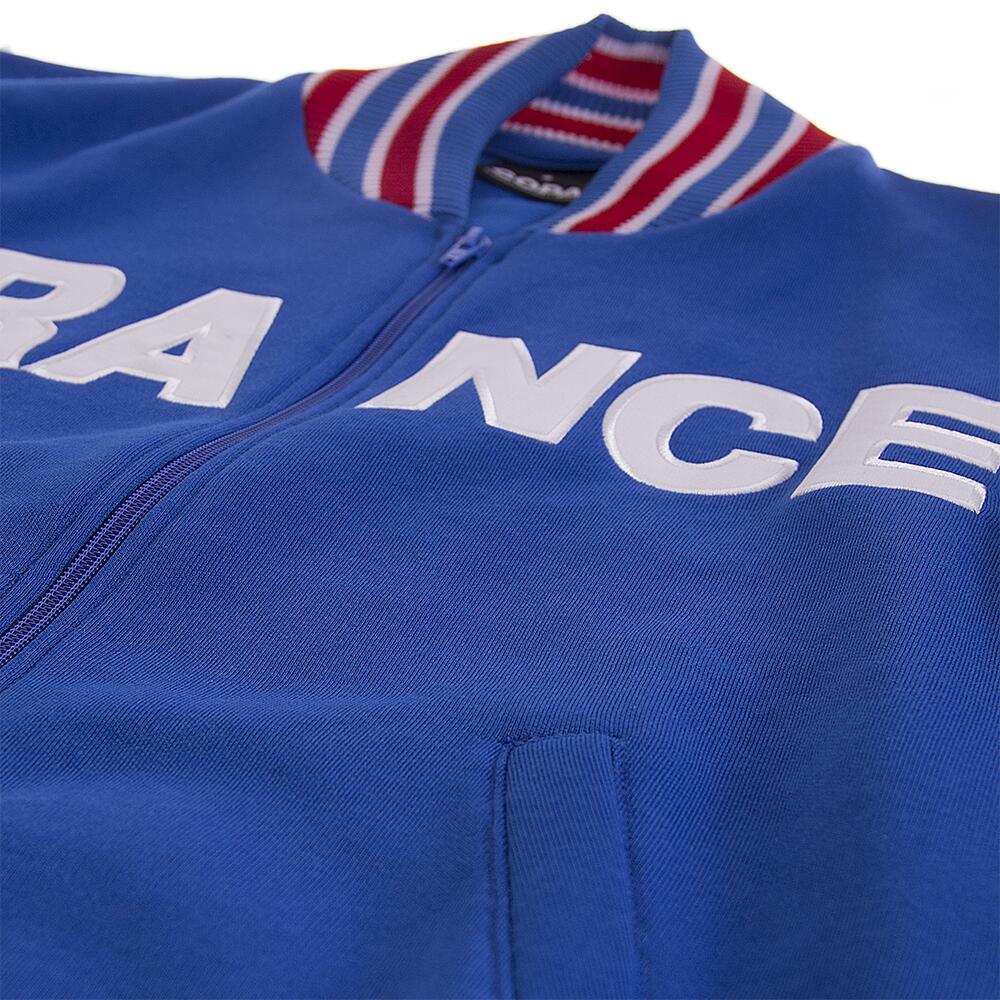 Veste de football rétro - Homme - France des années 1960 - Bleu 4/7
