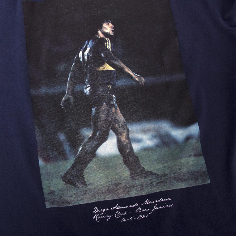 T-shirt - Heren - Maradona x COPA Muddy Pitch - Korte mouw - Donkerblauw 2/5