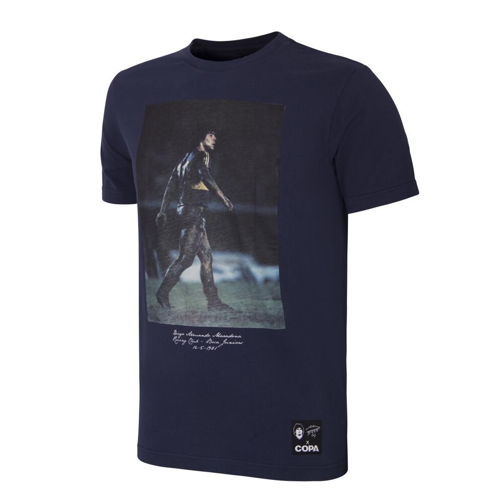COPA FOOTBALL T-shirt - Heren - Maradona x COPA Muddy Pitch - Korte mouw - Donkerblauw
