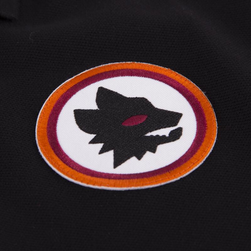 Koszulka Polo dla dorosłych - AS Roma Taper - Czarny
