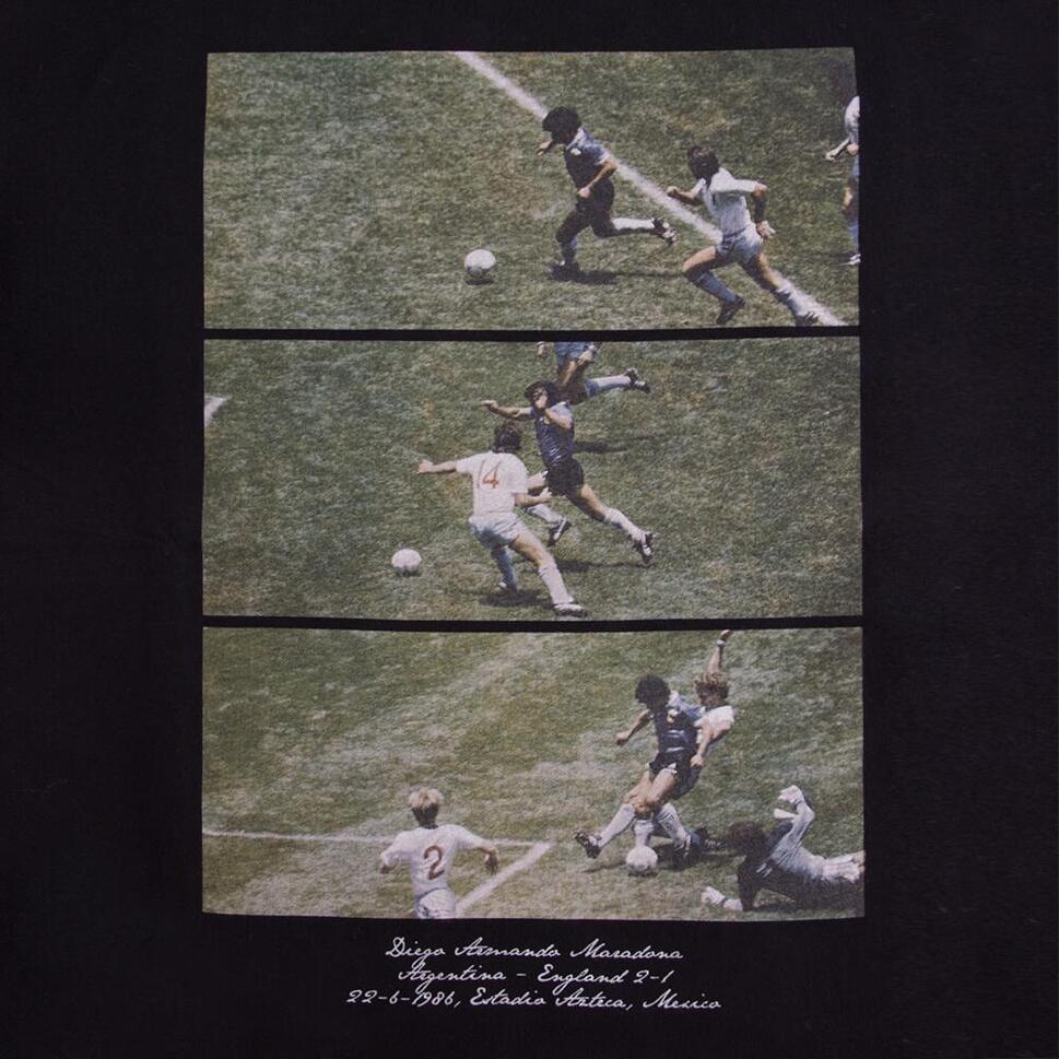 Koszulka dla dorosłych - Maradona x COPA Solo Goal 1986 - Czarny