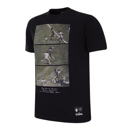 Camiseta manga corta fútbol retro Maradona X COPA 1986