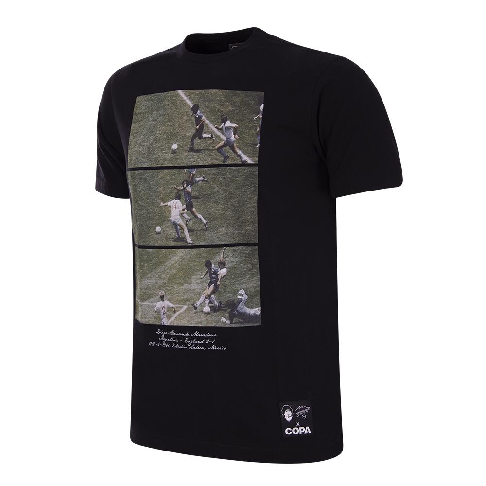Copa Football - Maradona X Copa 1986 Solo Goal T-shirt - Maillot Manches Courtes - Noir - Decathlon