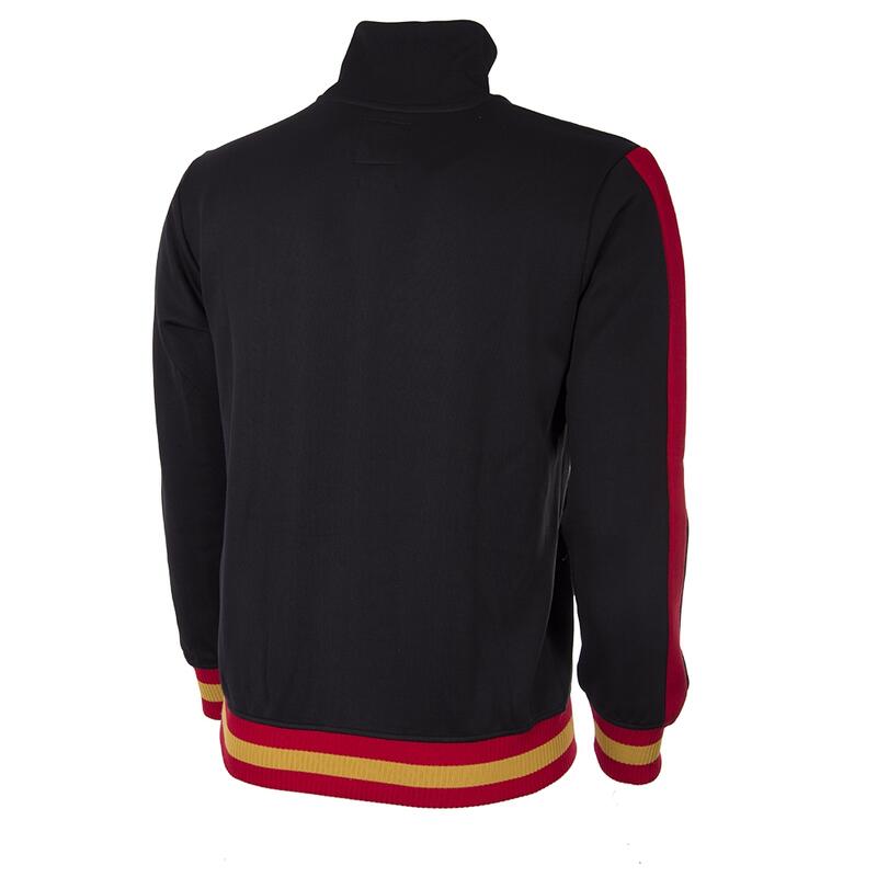 Koszulka retro piłkarska dla dorosłych - AS Roma 1977-78 - Czarna