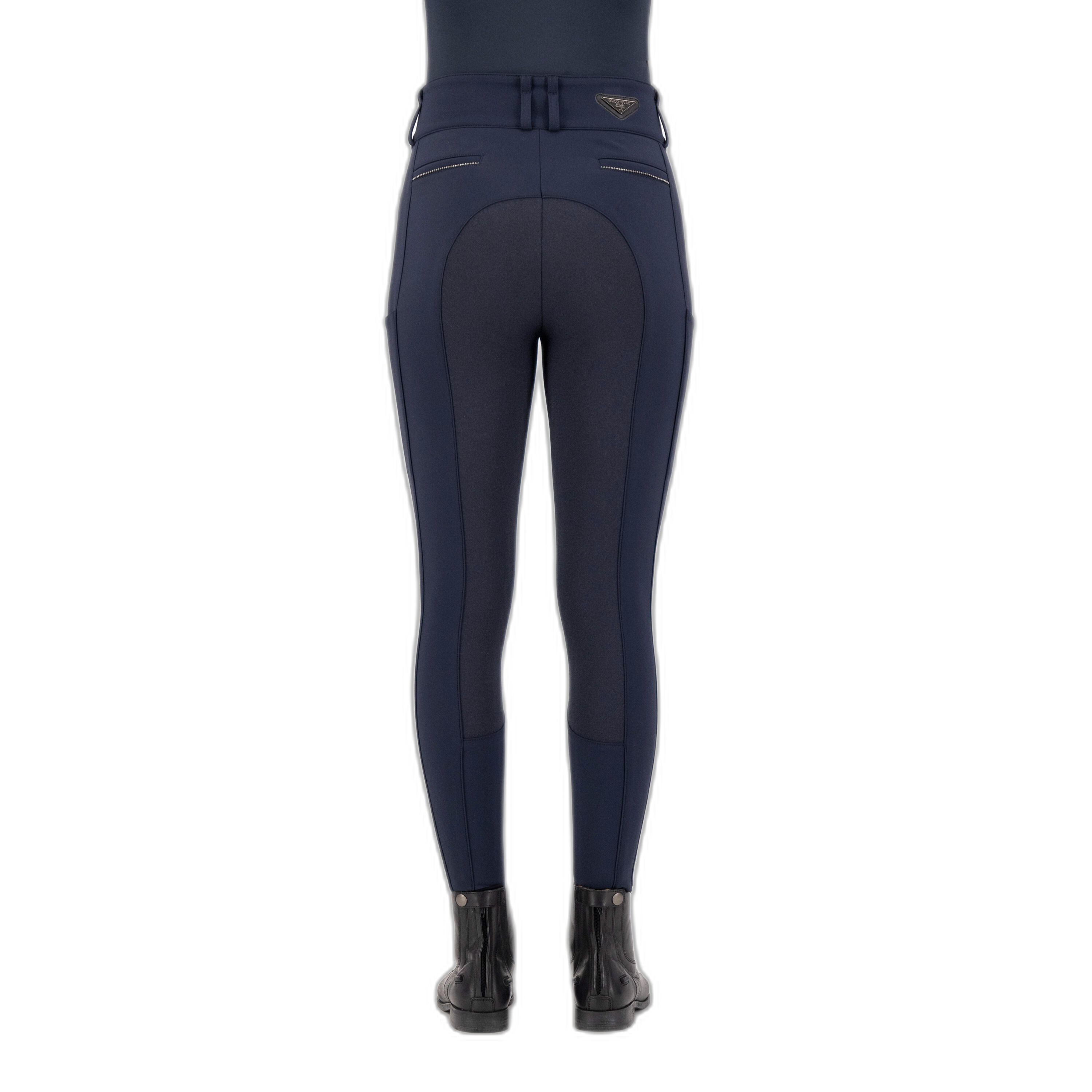 Reithose full grip hohe Taille Frau Euro-Star Arielle 2/4
