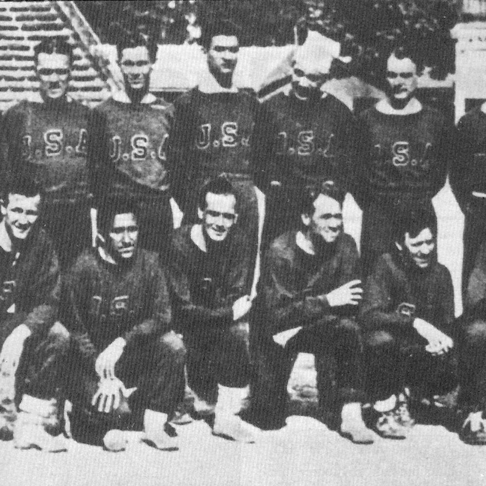 Estados Unidos 1934 - Suéter de fútbol retro - Azul – COPA Football 2/7