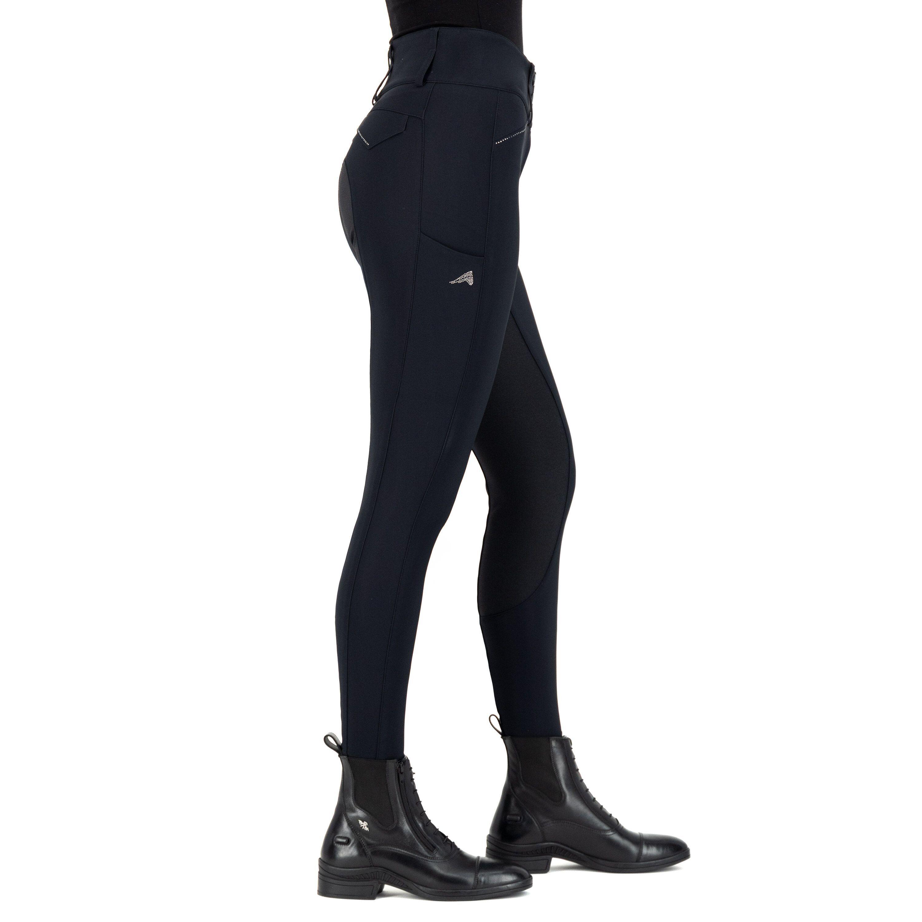 Pantalon équitation full grip femme Euro-Star Aurelia 4/4