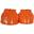 Hufglocken (2er Set) CRAZY orange