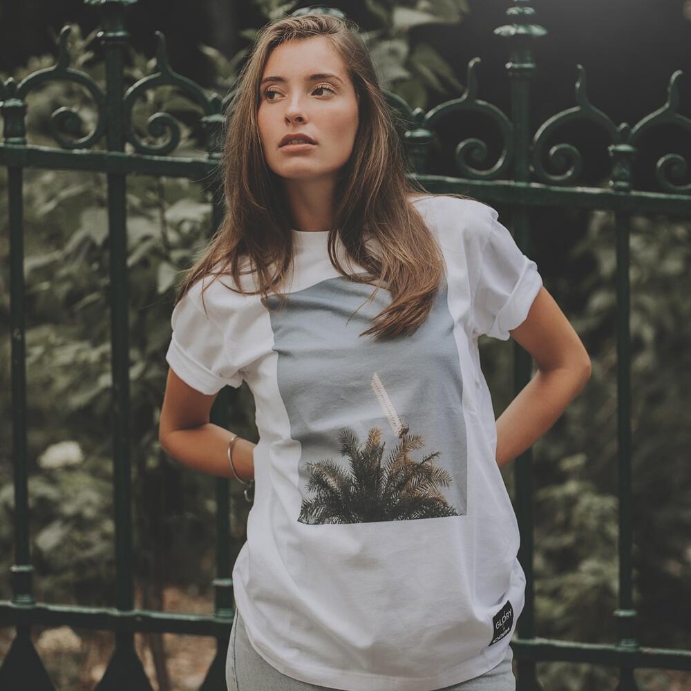 T-shirt - Heren - Glory x COPA Floodlights & Palm Trees - Korte mouw - Wit 2/5