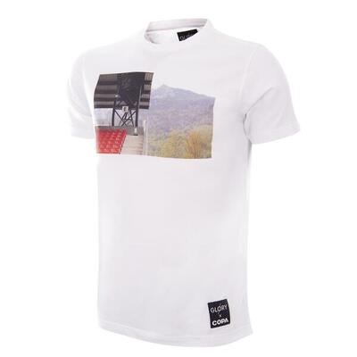 T-shirt - heren - glory x copa vaduz - korte mouw - wit