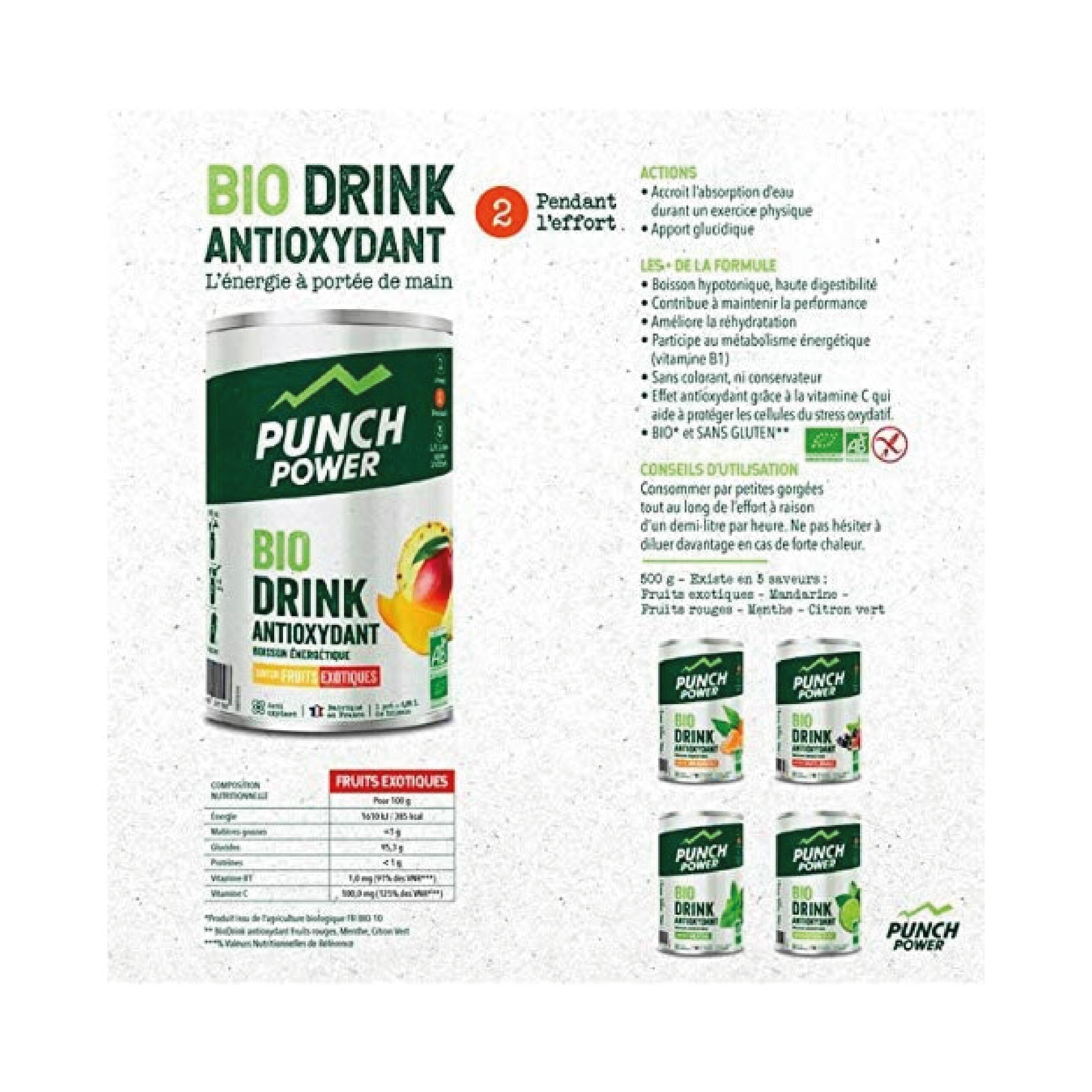 BOISSON BIO DRINK ANTIOXYDANT MENTHE PUNCH POWER 3/8