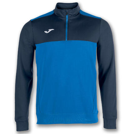 Sweat-Shirt Football Homme Joma 1/2 Cremallera Winner Bleu Roi