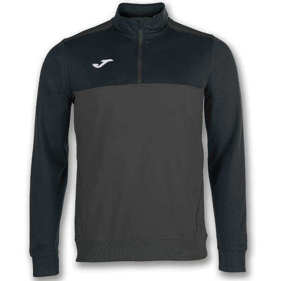 Sweat-Shirt Football Homme Joma 1/2 Cremallera Winner Anthracite
